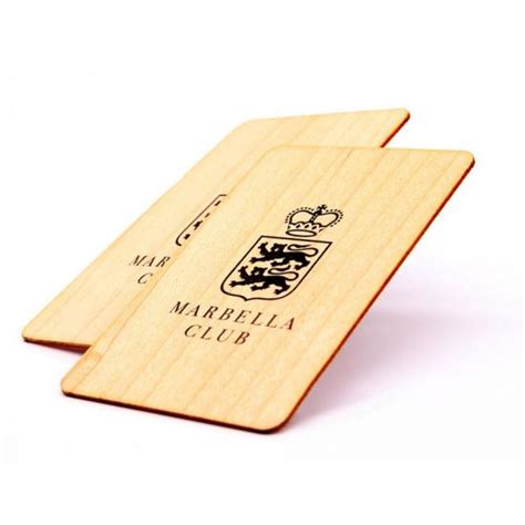 wooden rfid key cards